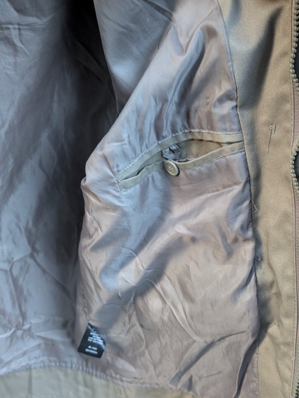 Brave Soul brand military-style jacket - Picture 4 of 4